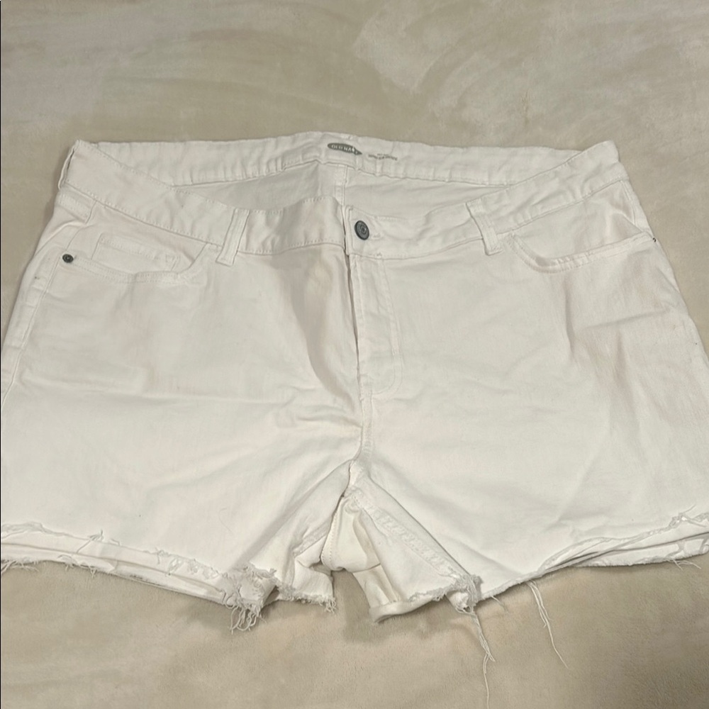 Old Navy White Denim Shorts